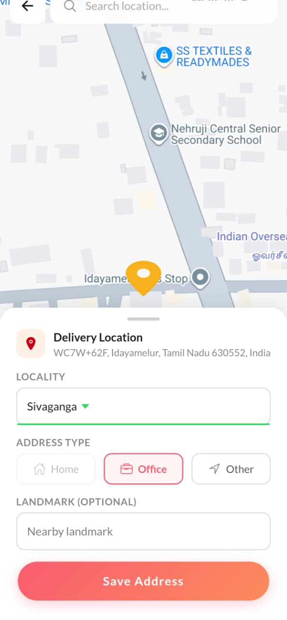 Twinker App Screen 3