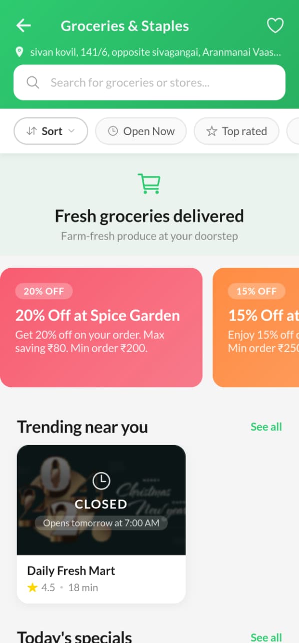 Twinker App Screen 7